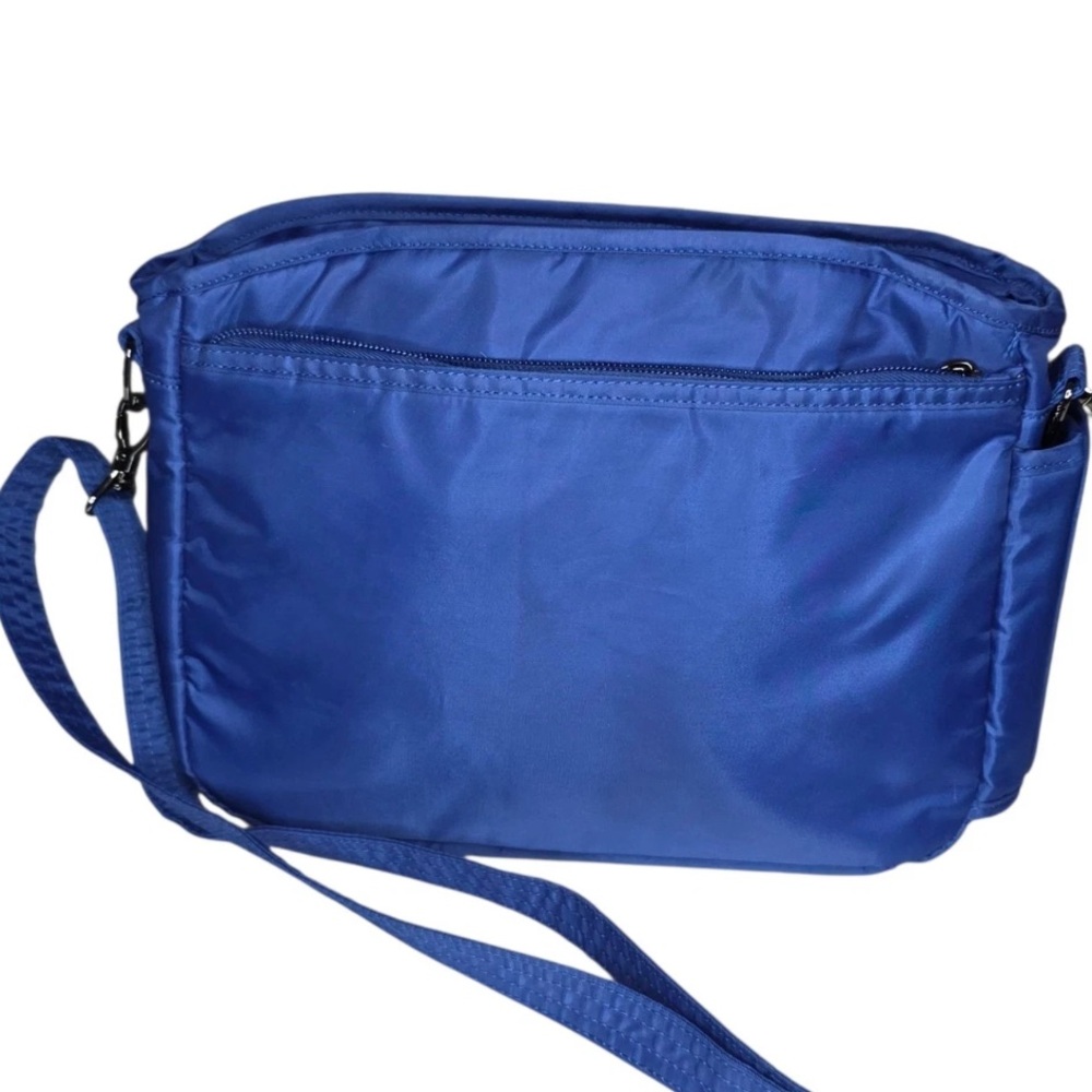 NWT: LUG WINGS SE CROSSBODY BAG - COBALT BLUE & insulated pouch inside - Picture 2 of 10